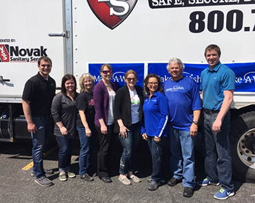 Our Reliacare team hosted a shred event in Watertown to raise money for Make A Wish South Dakota